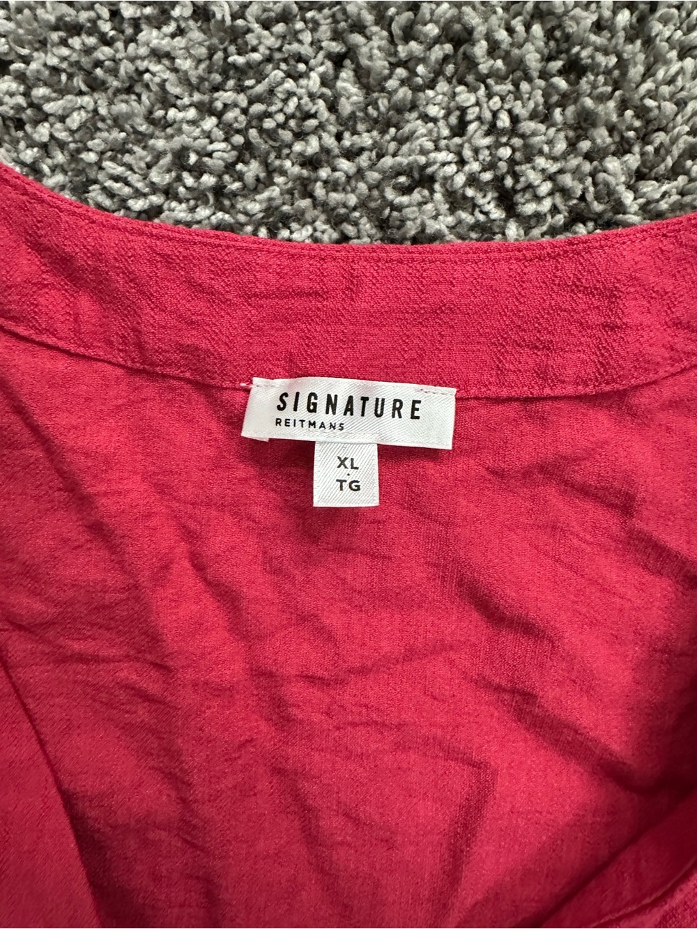 Reitmans Hot Pink Doll Dress (XL) - Picture 4 of 6
